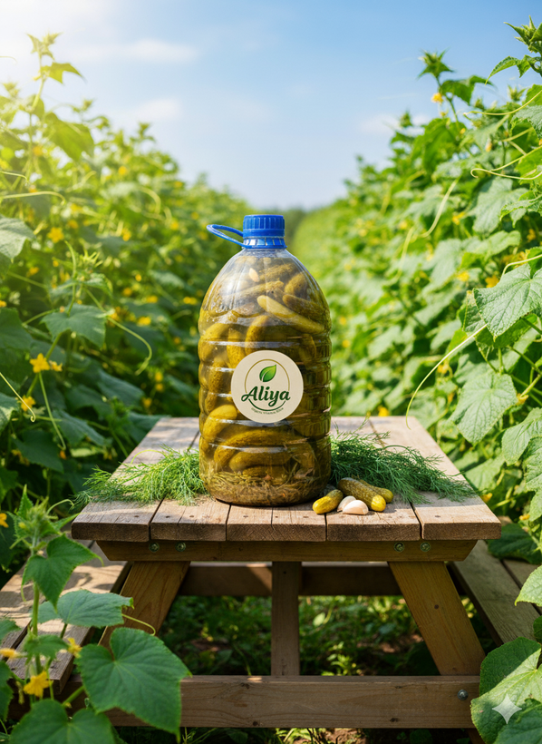 خیارشور خانگی 3,7 لیتری
