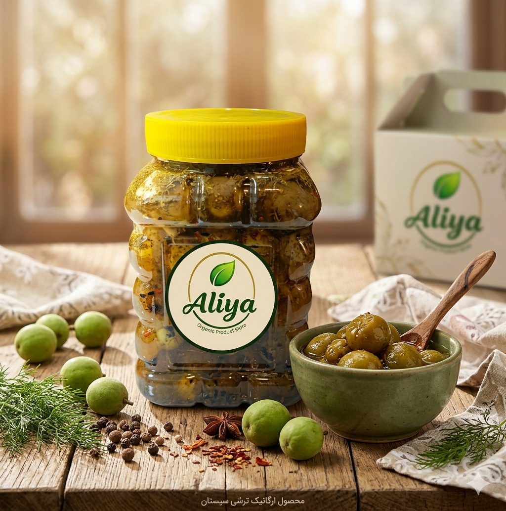 ترشی سپستان خانگی