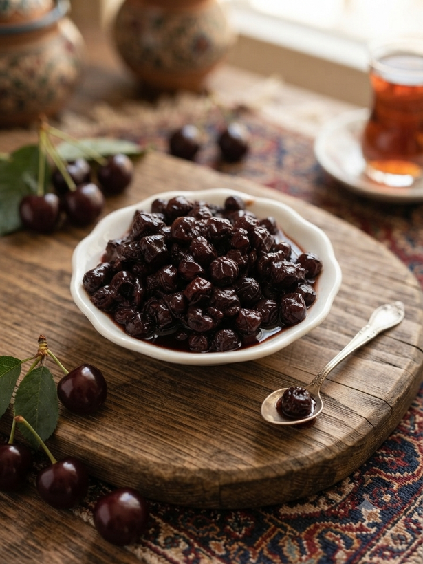 ترشک آلبالو خانگی 400 گرمی