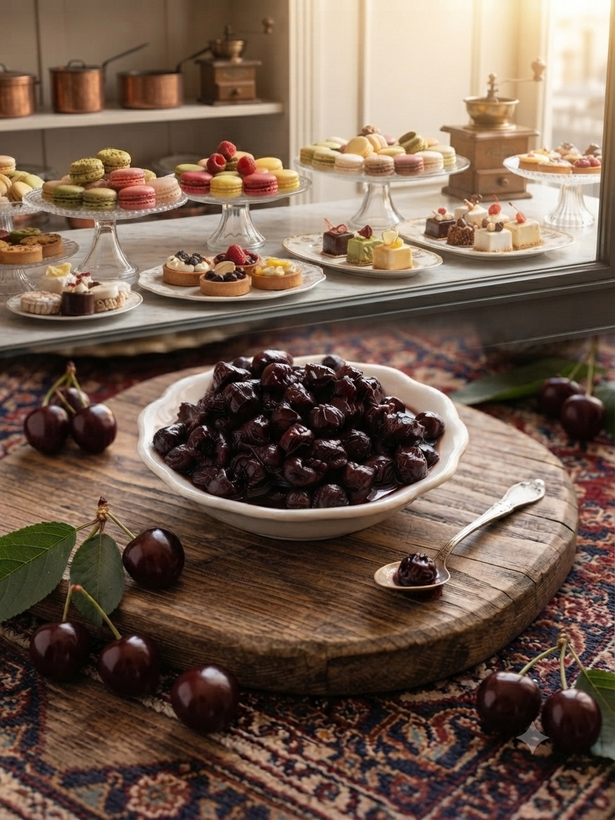 ترشک آلبالو خانگی 1400 گرمی