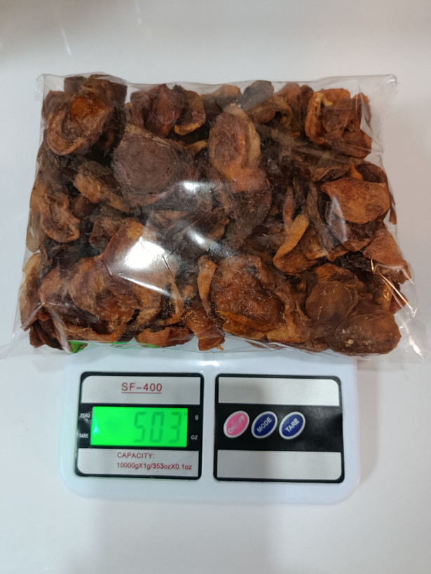 برگه زردآلو ارگانیک ، آفتاب خشک