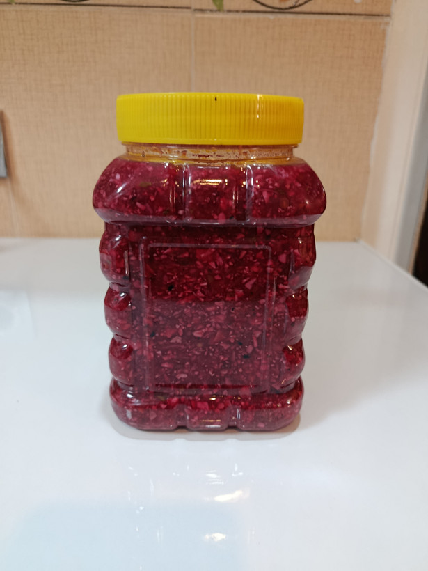 ترشی لبو گل کلم خانگی 1400گرمی