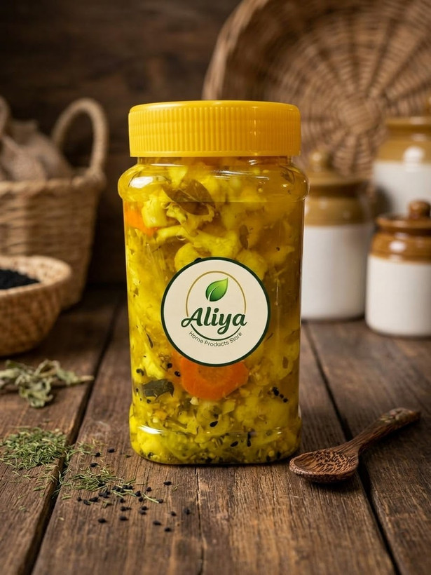 ترشی هفت بیجار خانگی 700گرمی